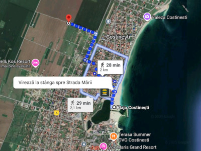 Terenuri de vanzare Costinesti Exterior Est imagine mica 7